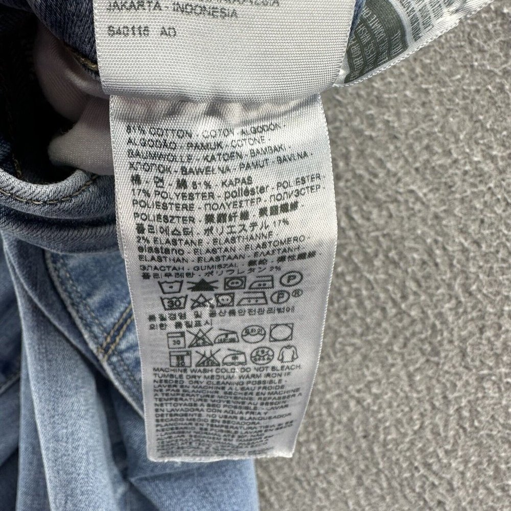 Levi's Women's Skinny Jeans - Light Blue - Picture 8 of 16